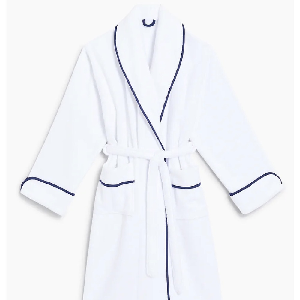 Hill House Mens Hotel Robe in size L/XL with “POPS”monogram- never used